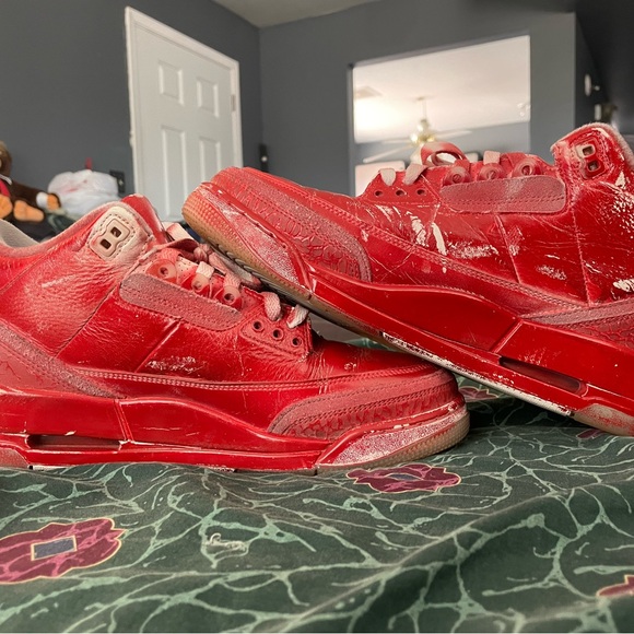 Nike Air Jordan 3 craft custom used size 11 - Picture 8 of 12